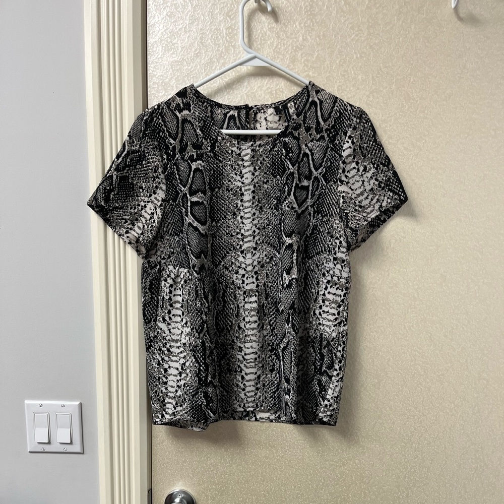 Vero Moda Snake Pattern Blouse